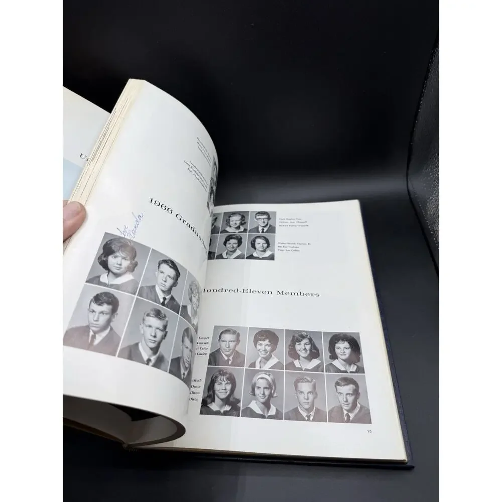 1966 BREVARDIER Yearbook, Brevard High School, North Carolina ORIGINAL Vintage